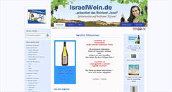 Desktop Screenshot of israelwein.de