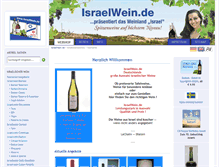 Tablet Screenshot of israelwein.de